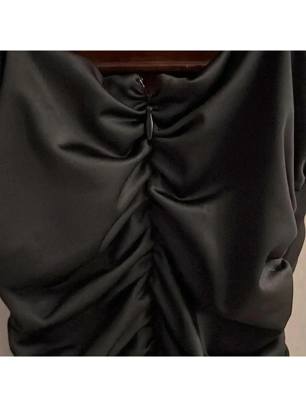 N/A black bodycon